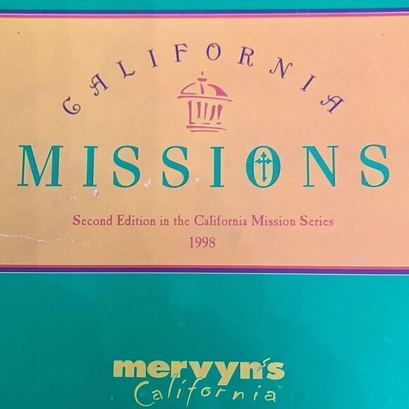 Mervyns California Missions La Purisima Second Edition Vintage Lighted Christmas - Picture 11 of 11
